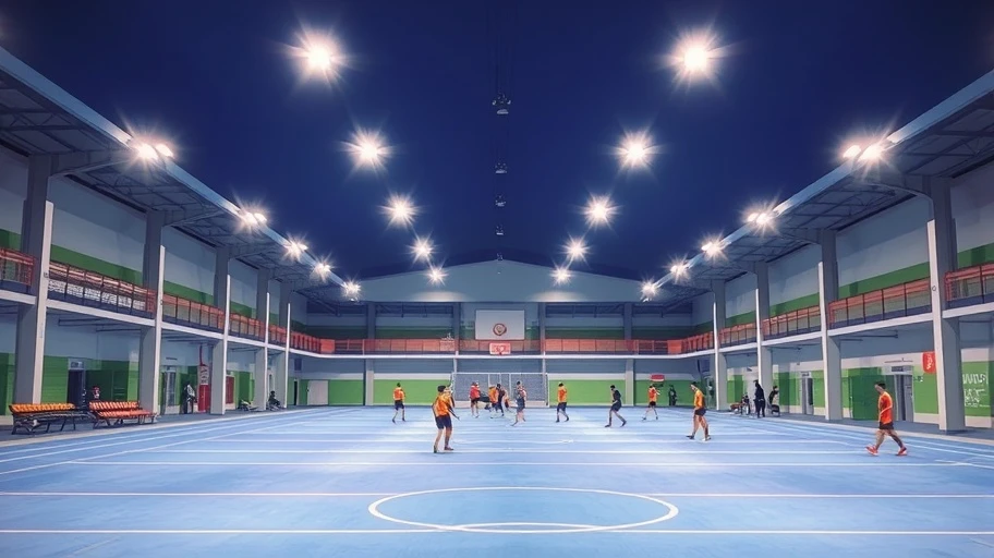 Ảnh cơ sở vật chất thể thao hiện đại tại Việt Nam