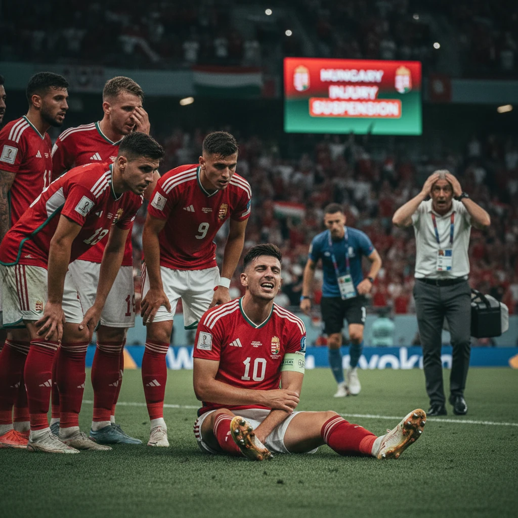 Ảnh hưởng của chấn thương và treo giò đến Hungary