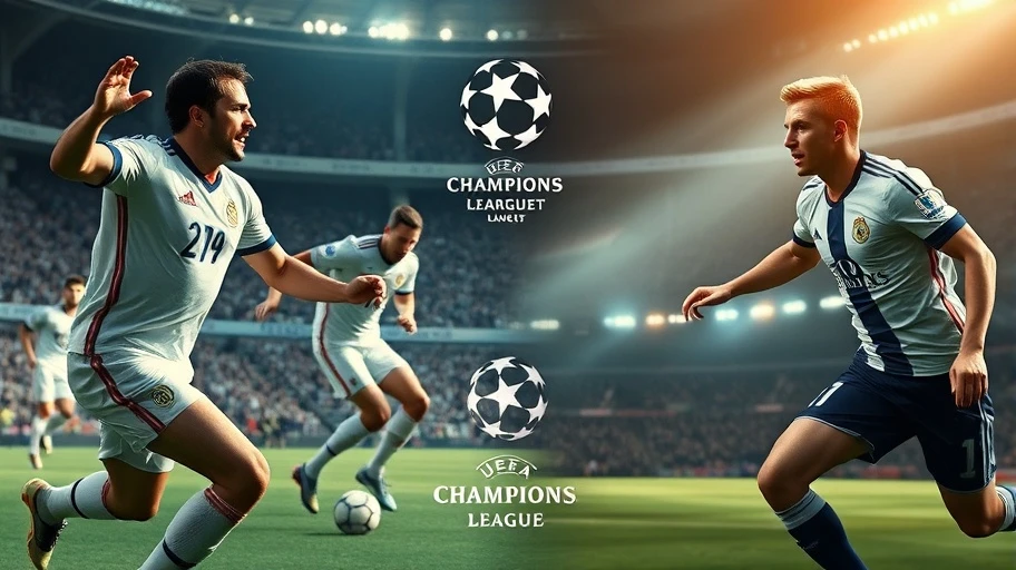 Ảnh về thành tích đối đầu trong UEFA Champions League