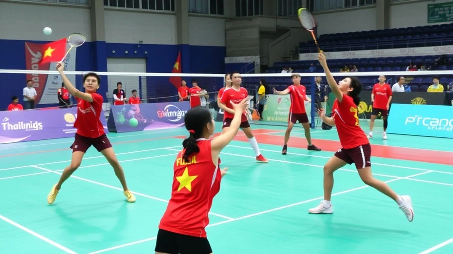 Các môn thể thao giữa Việt Nam và Thái Lan