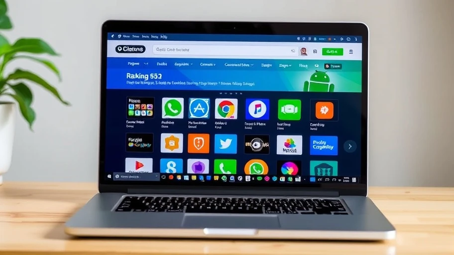 Các trang web nổi bật trong bảng xếp hạng APK