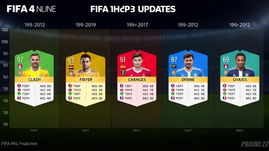 Cập nhật cầu thủ và sự thay đổi trong FIFA Online 4.