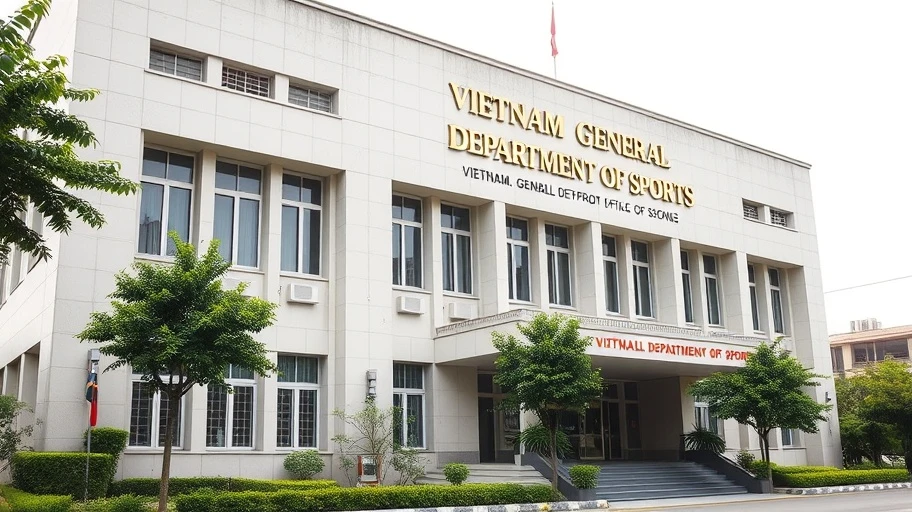Cấu trúc tổ chức Cục Thể thao Việt Nam
