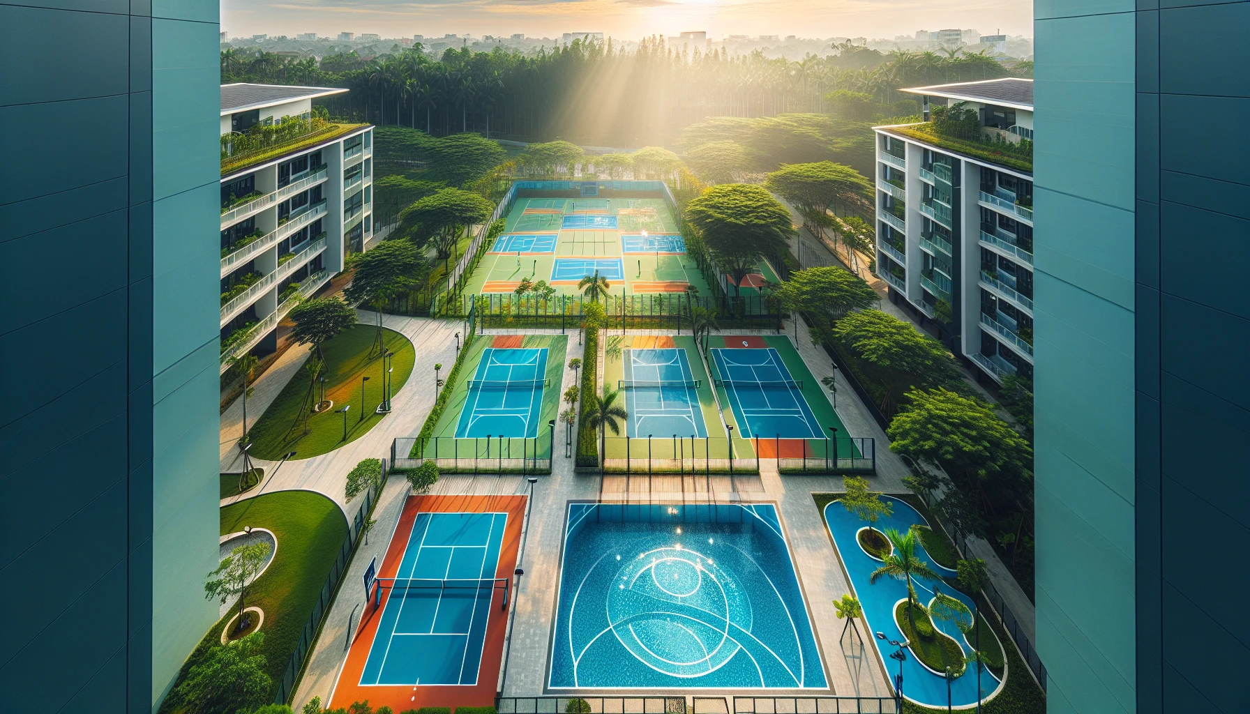 Cơ sở vật chất thể thao của VNU.