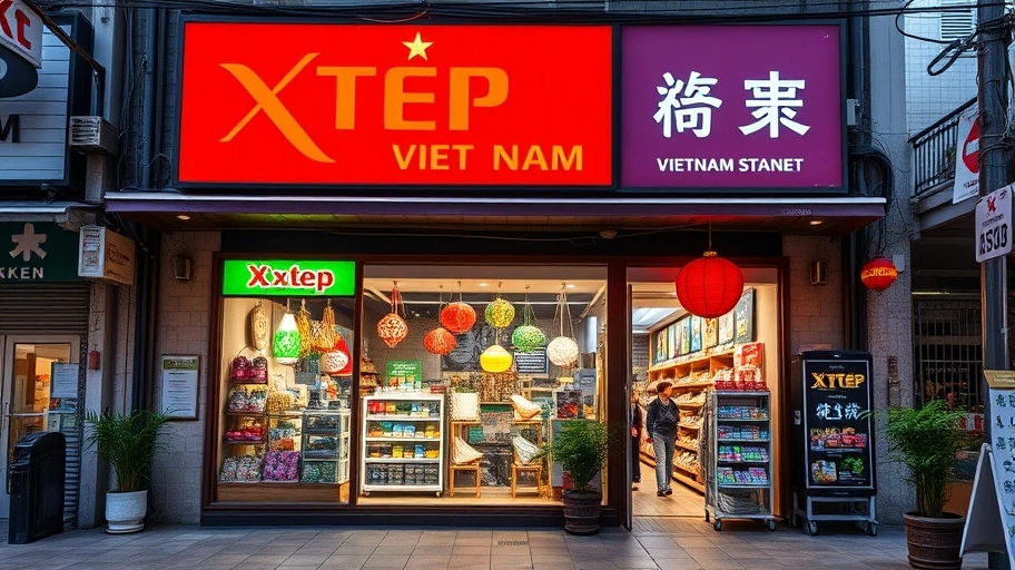 Cửa hàng Xtep tại Việt Nam
