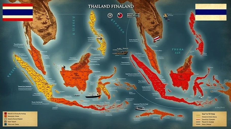 Cuộc cạnh tranh bóng đá lâu năm giữa Thái Lan và Indonesia.