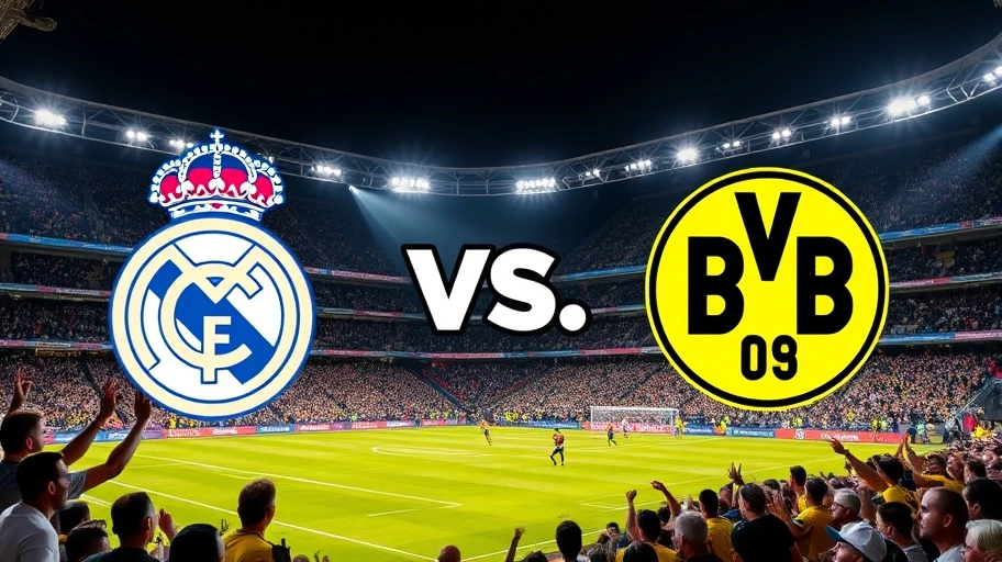 Cuộc đối đầu căng thẳng giữa Real Madrid và Dortmund tại sân vận động
