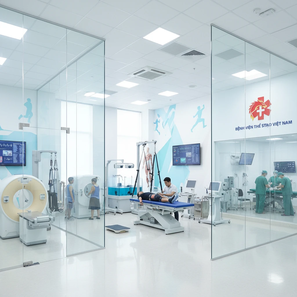 Dịch vụ điều trị tại bệnh viện thể thao Việt Nam