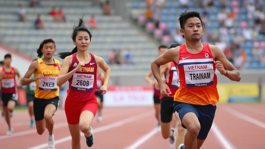 Điền kinh Việt Nam và Thái Lan
