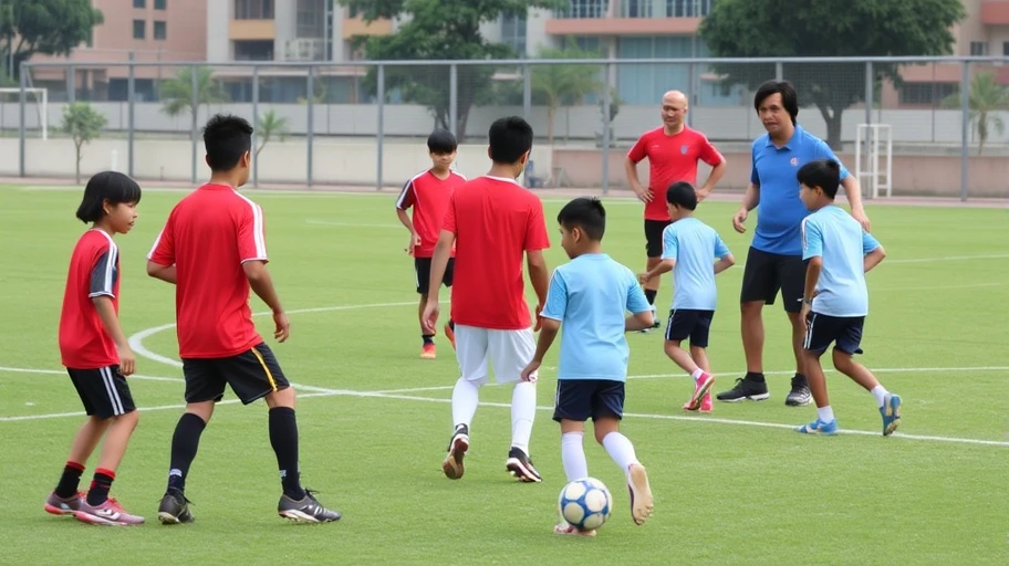 Đóng góp của học viện bóng đá vào U22 Việt Nam.