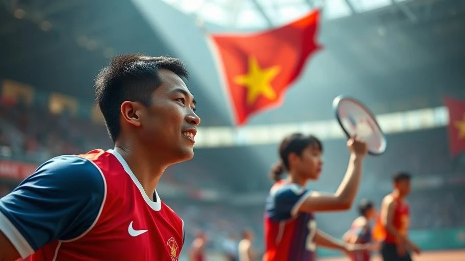 Hình ảnh các biểu tượng thể thao Việt Nam nổi bật