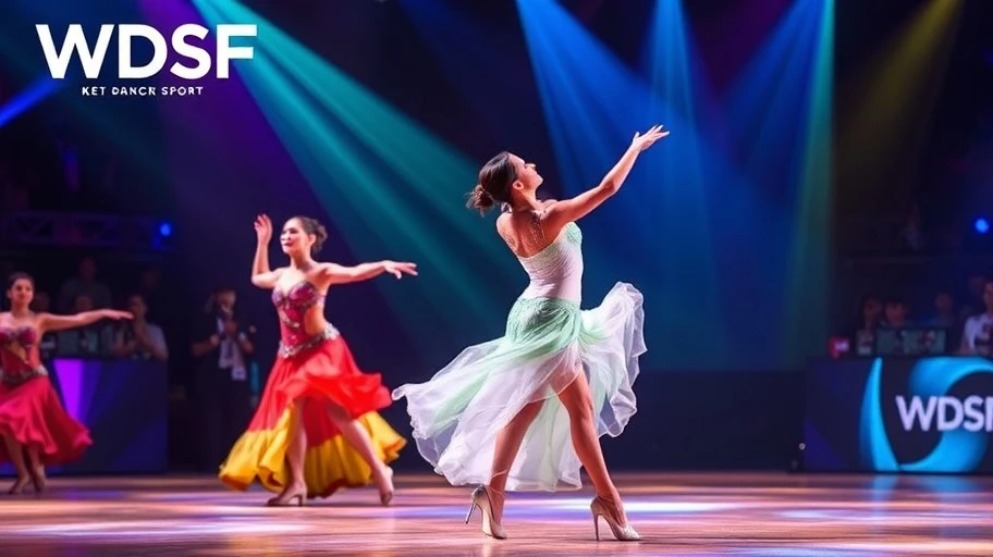 Hình ảnh khiêu vũ thể thao do WDSF quản lý