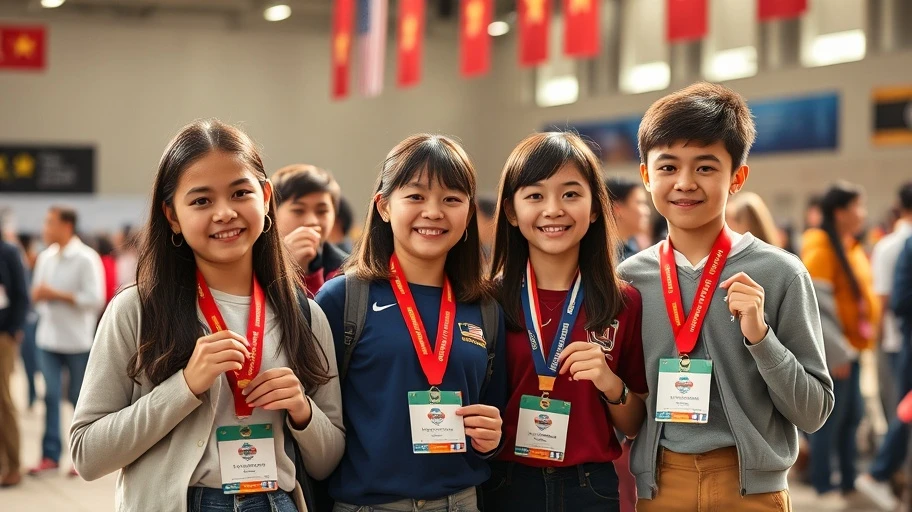 Học sinh Việt Nam tại Olympic Khoa học