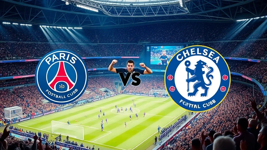Không khí trận đấu giữa PSG và Chelsea