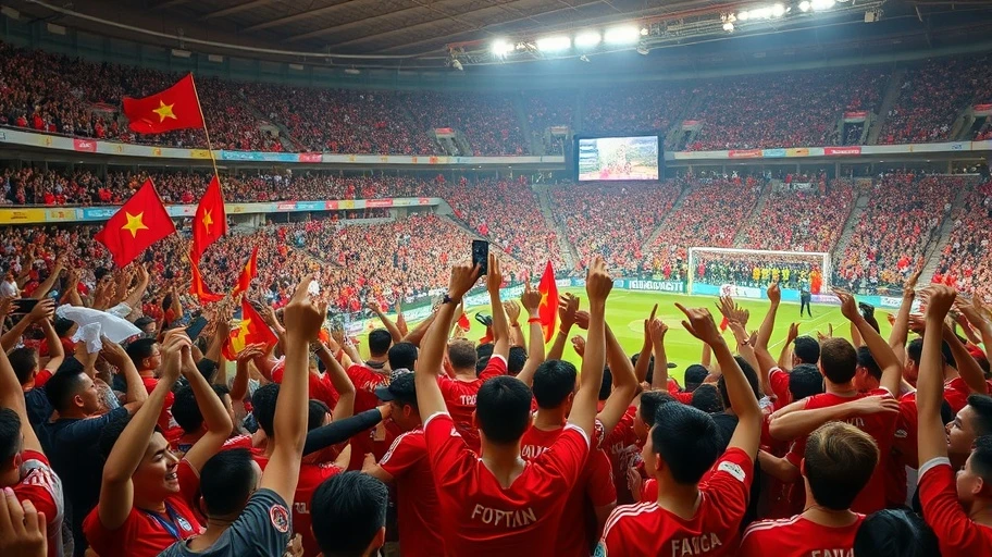 Không khí World Cup tại Việt Nam