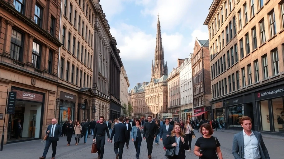 Khu tài chính hiện đại của Scotland