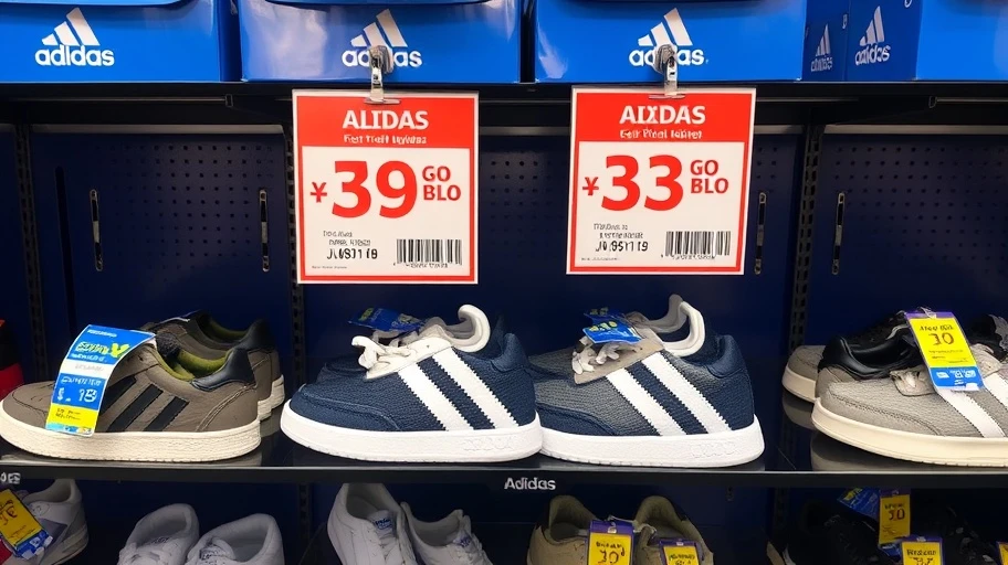 Khuyến mãi giày Adidas tại cửa hàng Việt Nam