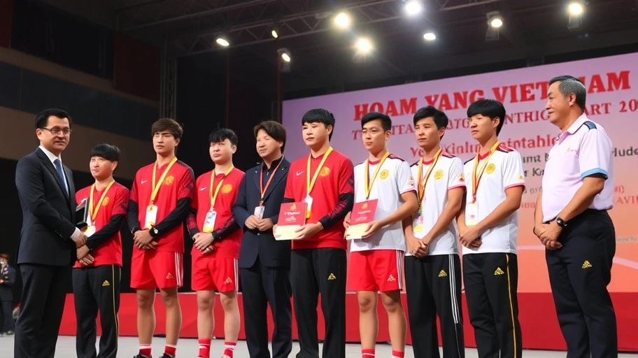 Lễ vinh danh đoàn thể thao Việt Nam
