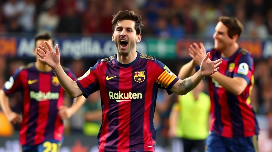 Lionel Messi ghi bàn tại La Liga