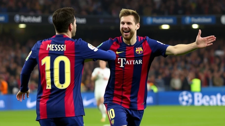 Messi Kroos Champions League