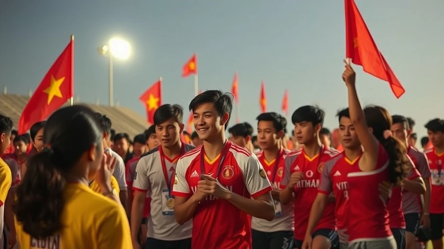 Nội dung chương trình lễ xuất quân đoàn thể thao Việt Nam