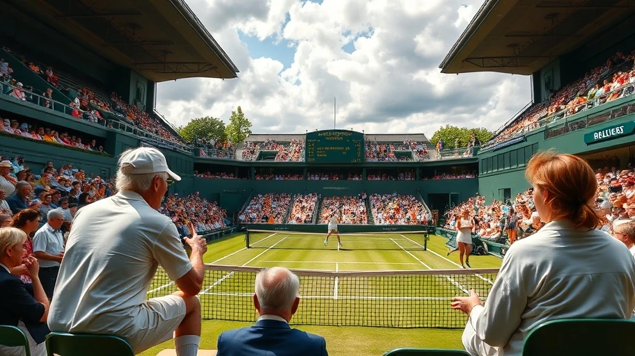 Quần vợt Wimbledon và tay vợt hàng đầu