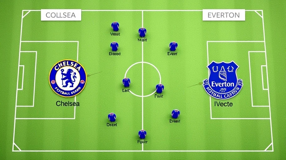 Tác động chiến thuật trong trận Chelsea vs Everton