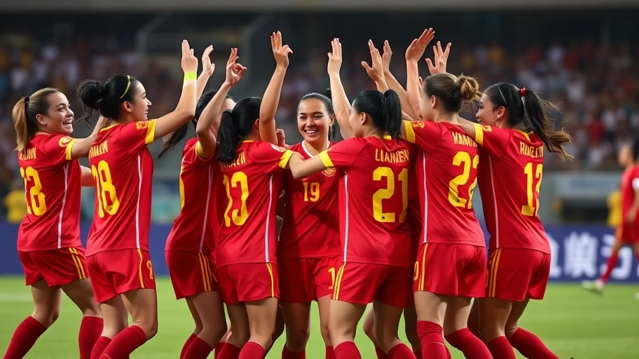 Thành công U19 nữ Việt Nam