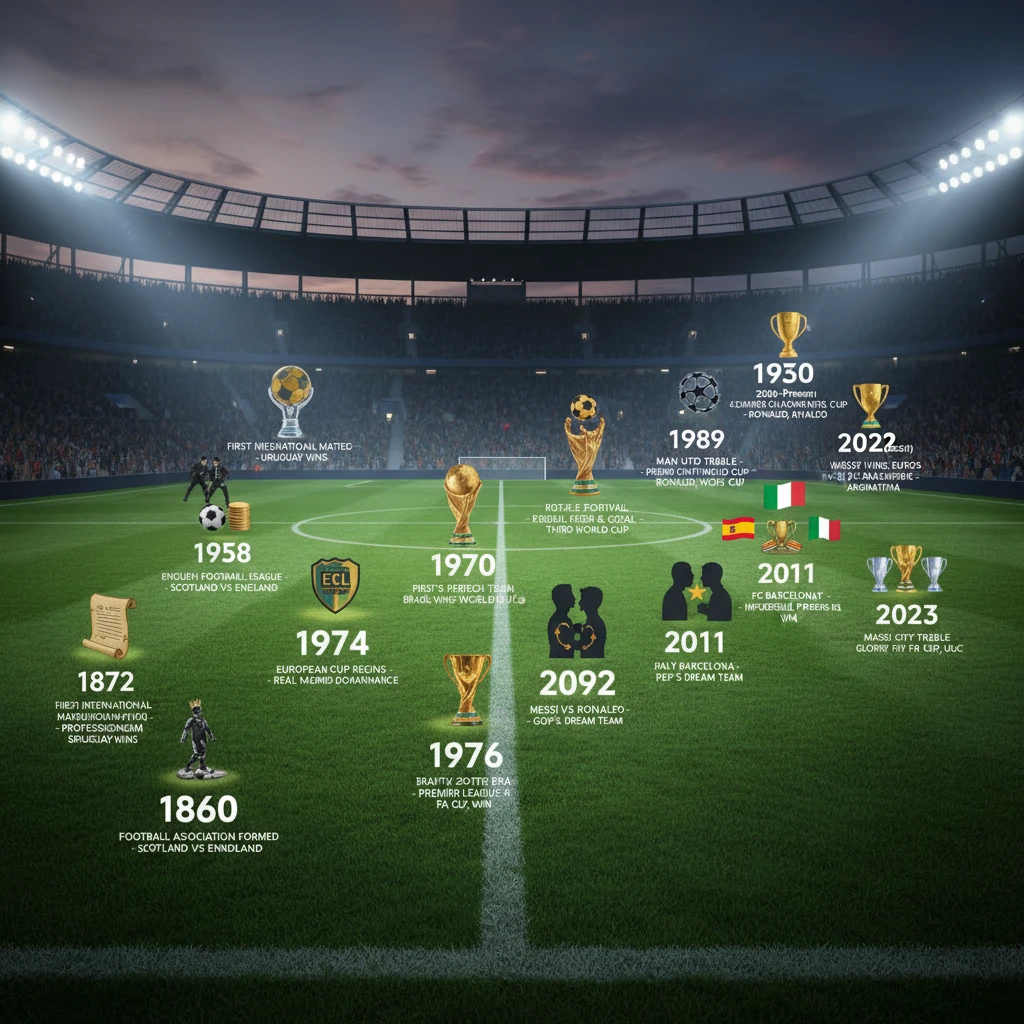 Thành tích cầu thủ bóng đá qua các giai đoạn