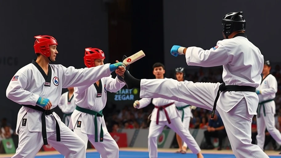 Thành tích thi đấu trong bảng xếp hạng Taekwondo