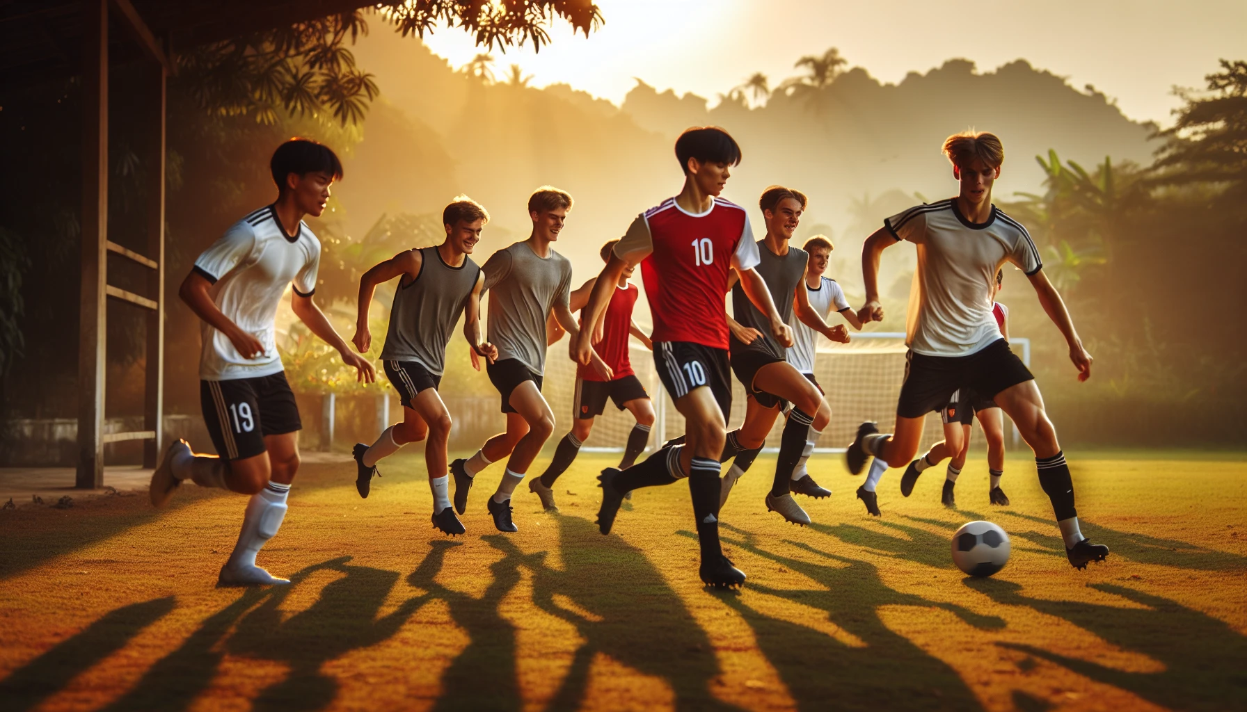 Tinh thần thi đấu của U19 Đức