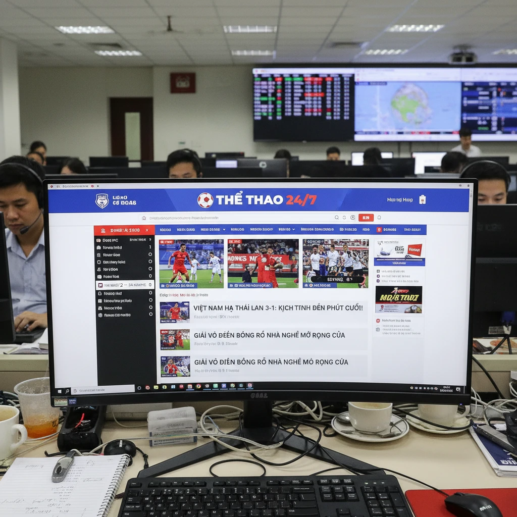 Trang web thể thao uy tín cập nhật kết quả bóng đá