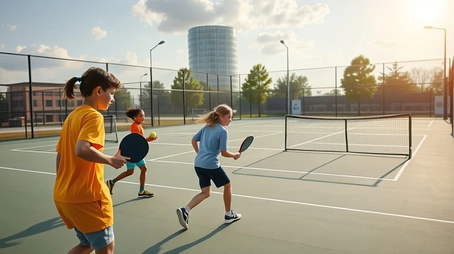 Tương lai sáng lạng của các cầu thủ pickleball trẻ tuổi