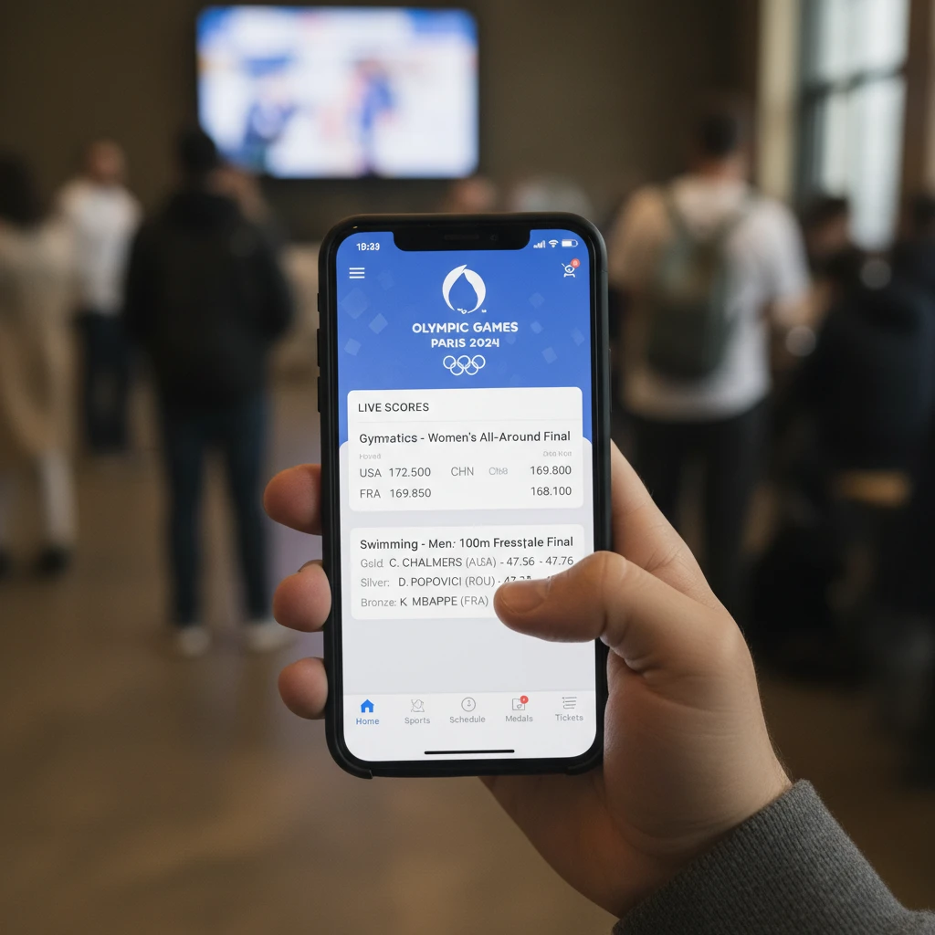 Ứng dụng di động Olympic