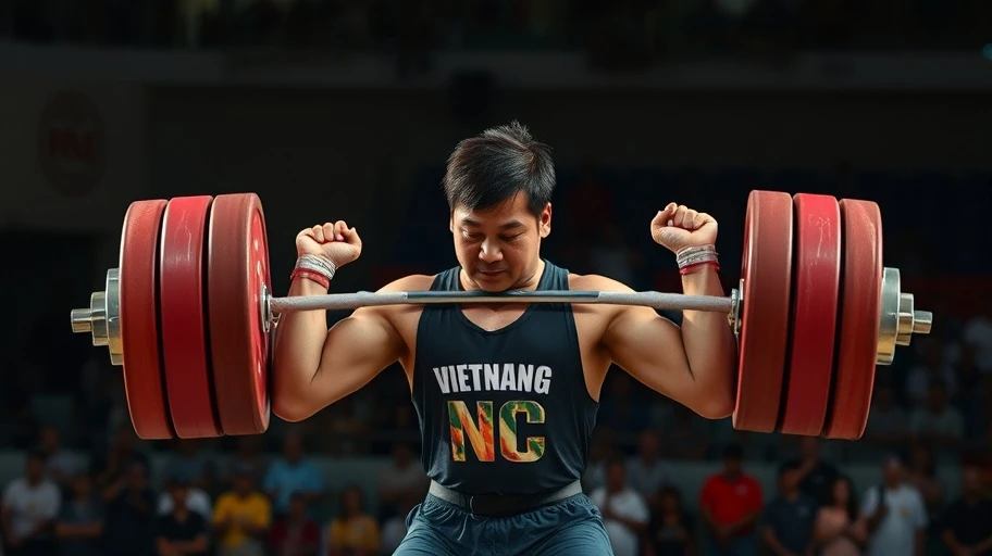 Vận động viên cử tạ Việt Nam tham dự Olympic 2024