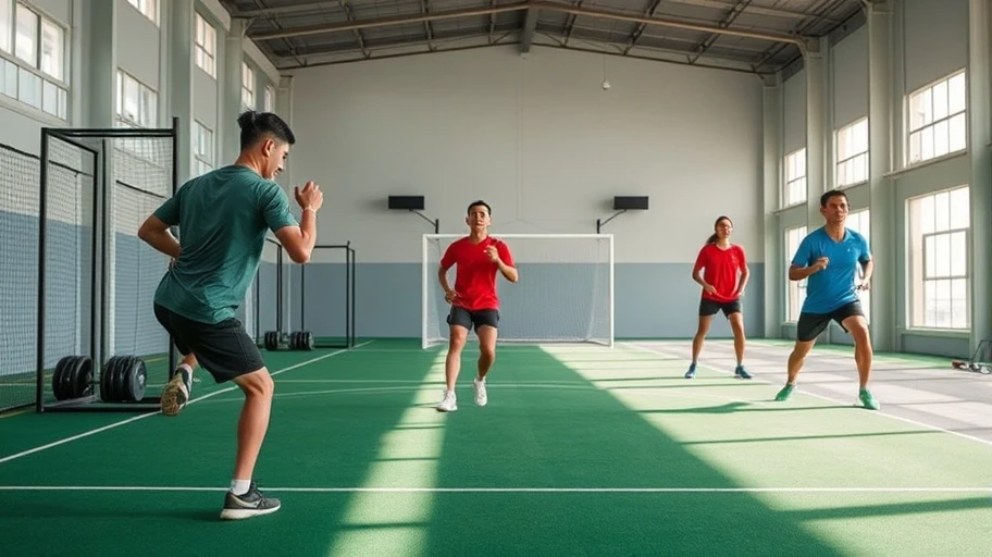 Vận động viên Việt Nam luyện tập chuẩn bị Olympic