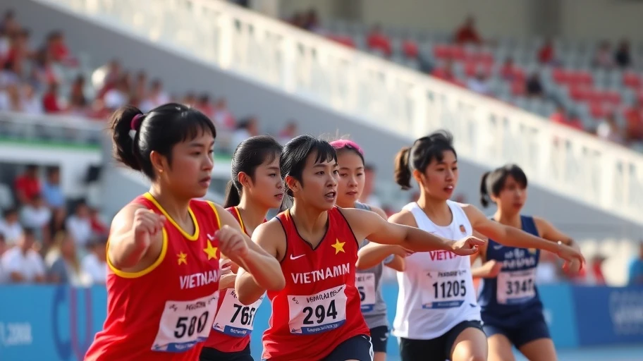 Vận động viên Việt Nam tham dự vòng loại Olympic Paris