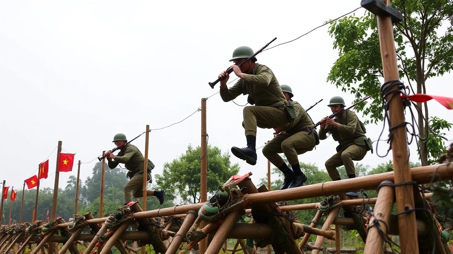 Vượt chướng ngại vật thể thao quân sự