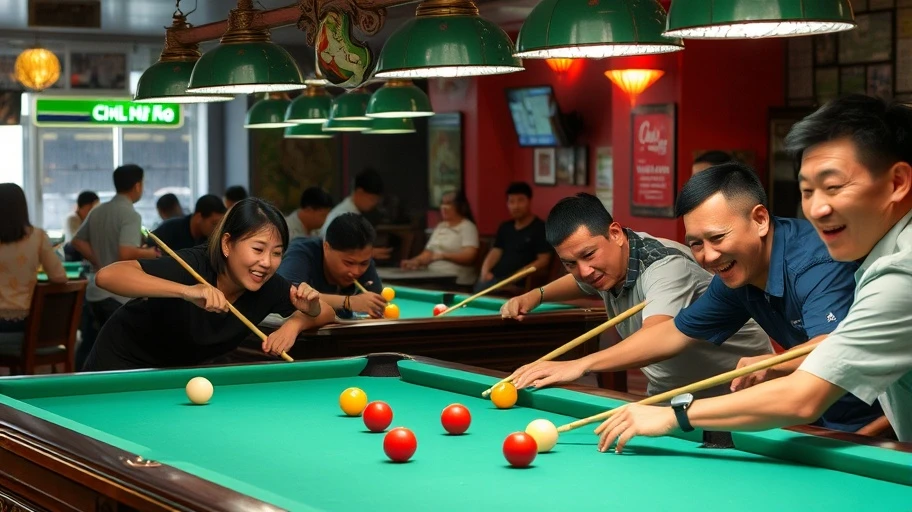Xu hướng và phát triển cộng đồng billiards 2024